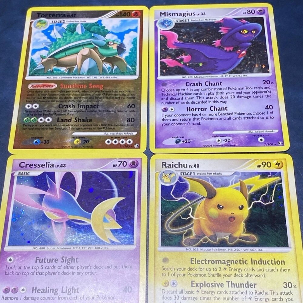 Pokémon TCG Holographic Lot – Diamond & Pearl Era (2008)
